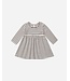 Quincy Mae Quincy Mae Long Sleeve Baby Dress Vintage Stripe