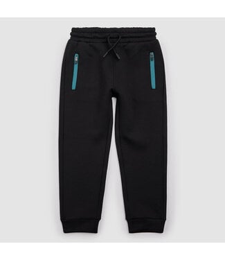 Miles the Label Miles the Label Scuba Knit Track Jogger Black