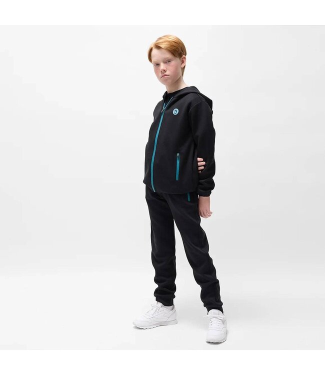 Miles the Label Miles the Label Scuba Knit Track Jogger Black