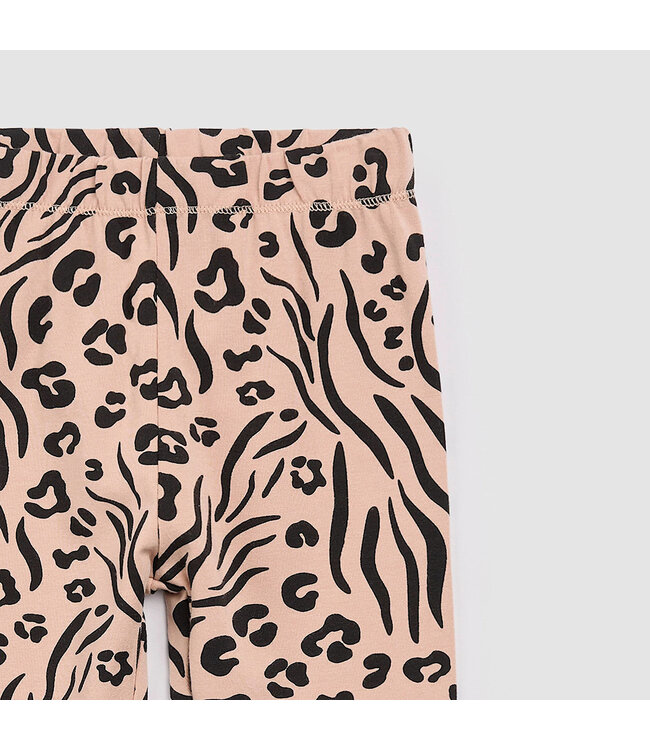 Miles the Label Miles the Label Leggings Spots and Stripes on Tan