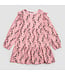 Miles the Label Miles the Label Woven Tiered Dress Pink Floral Vines Print
