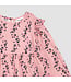 Miles the Label Miles the Label Woven Tiered Dress Pink Floral Vines Print