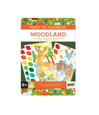 Petit Collage Petit Collage Paint by Numbers Woodland