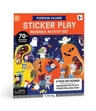 mudpuppy Mudpuppy Pumpkin Village Sticker Play