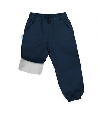 Jan & Jul Cozy-Dry Fleece Lined Rain Pants Dark Navy