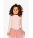 Deux par Deux Deux par Deux Brushed Rib Mock Neck Top Pale Dusty Pink