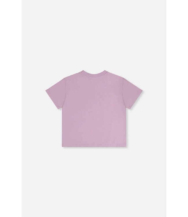 Deux par Deux Deux par Deux Heavy Jersey Wide Short Sleeve T-Shirt Lavender