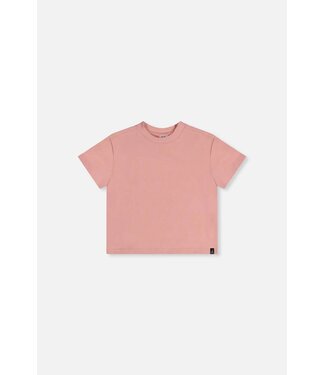 Deux par Deux Deux par Deux Heavy Jersey Wide Short Sleeve T-Shirt Pink