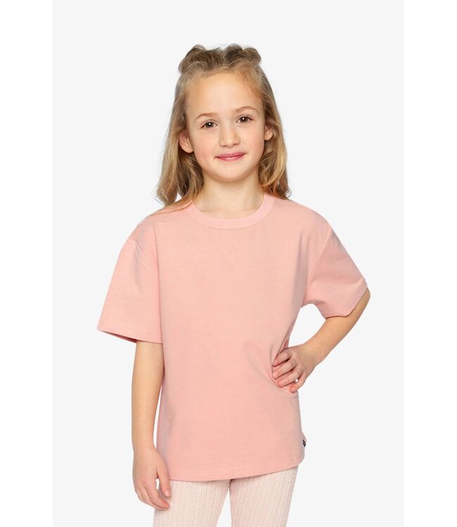 Deux par Deux Deux par Deux Heavy Jersey Wide Short Sleeve T-Shirt Pink