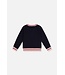 Deux par Deux Deux par Deux Knitted Cardigan Royal Blue/Pink