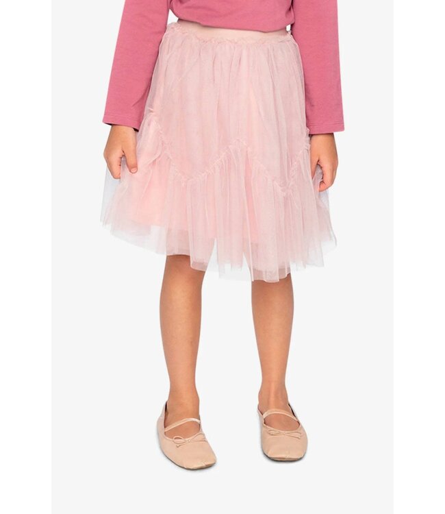 Deux par Deux Deux par Deux Mesh Skirt Pale Dusty Pink