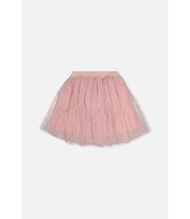 Deux par Deux Deux par Deux Mesh Skirt Pale Dusty Pink