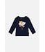 Deux par Deux Deux par Deux Organic Cotton T-Shirt Royal Blue/Pink