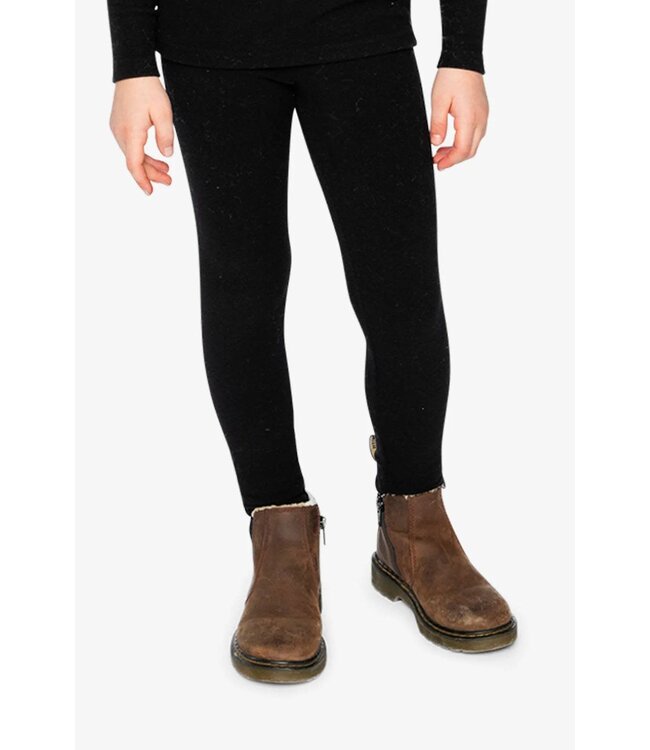 Deux par Deux Deux par Deux Rib Leggings Black