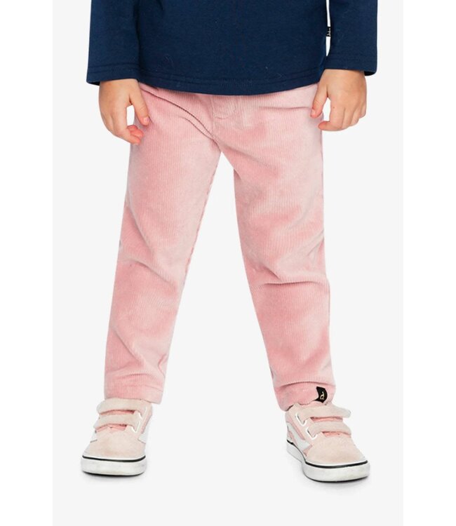 Deux par Deux Deux par Deux Stretch Velour Treggings Pale Dusty Pink