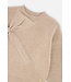 Deux par Deux Deux par Deux Sweater With Bow Beige