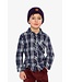 Deux par Deux Deux par Deux Plaid Flannel Shirt Blue/White