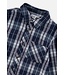 Deux par Deux Deux par Deux Plaid Flannel Shirt Blue/White
