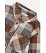 Deux par Deux Deux par Deux Plaid Flannel Shirt Grey/Beige
