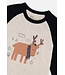 Deux par Deux Deux par Deux Organic PJ Set Elk Print Beige