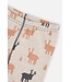Deux par Deux Deux par Deux Organic PJ Set Elk Print Beige
