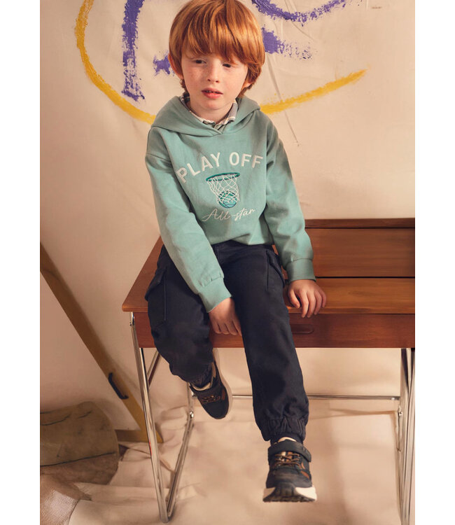 Mayoral Mayoral Structured Cargo Pants Azul Navy
