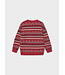 Mayoral Mayoral Knit Sweater Red Geo