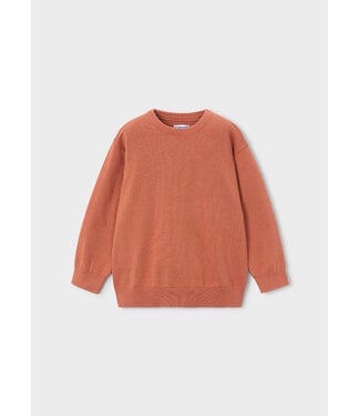 Mayoral Mayoral Basic Knit Sweater Teja Rust