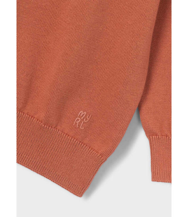 Mayoral Mayoral Basic Knit Sweater Teja Rust