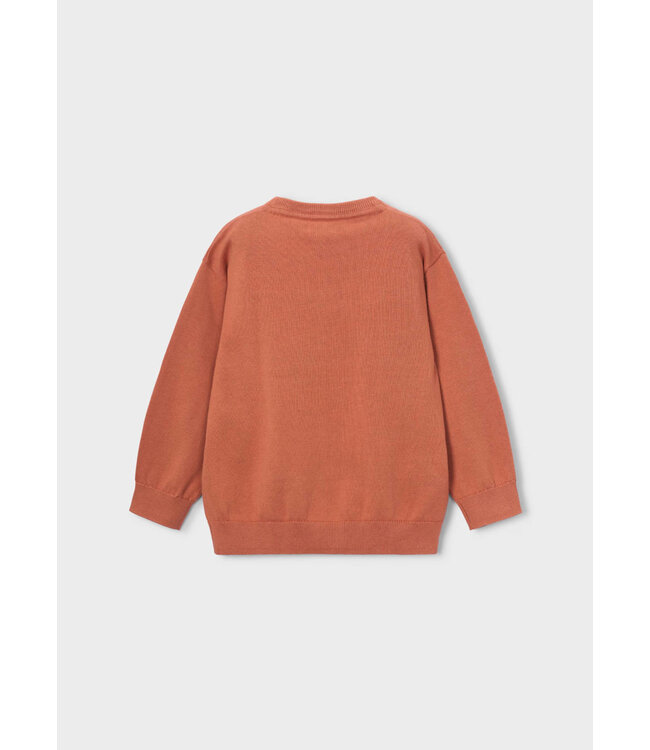 Mayoral Mayoral Basic Knit Sweater Teja Rust