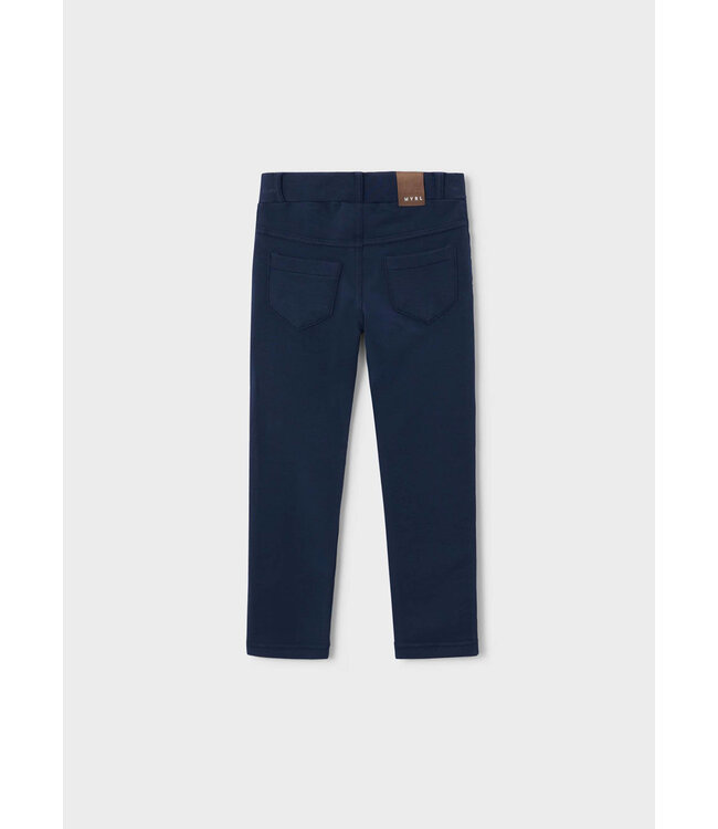 Mayoral Mayoral Fleece Fitted Pant Navy
