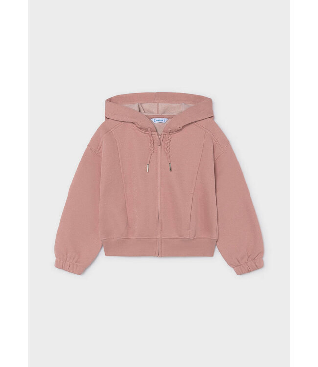 Mayoral Mayoral Glitter Zip Hoodie