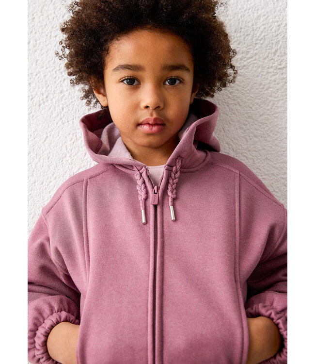 Mayoral Mayoral Glitter Zip Hoodie