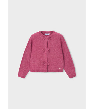 Mayoral Mayoral Knit Cardigan Bows Petal