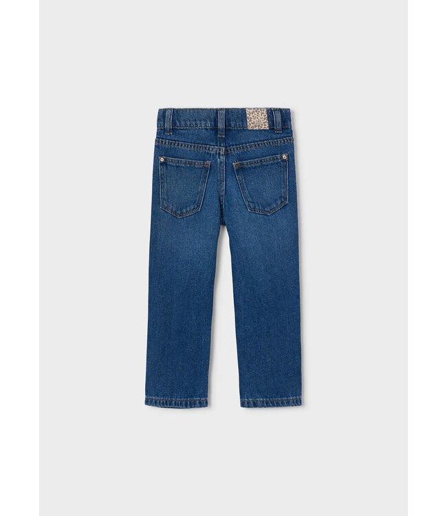 Mayoral Mayoral Glitter Straight Leg Denim