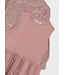 Mayoral Mayoral Knit Sweater & Tulle Dress Rose