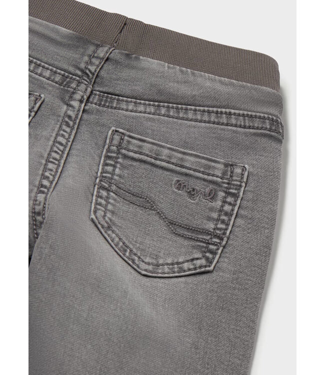 Mayoral Mayoral Infant Denim Jogger Grey