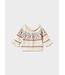 Mayoral Mayoral Knit Sweater Tulips on Ivory
