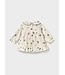 Mayoral Mayoral Collared Embroidered Heart Dress