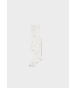 Mayoral Mayoral Studded Tights Ivory