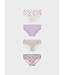 Mayoral Mayoral Panty 4 Pack Mauve Floral