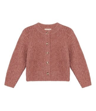 Enfant Enfant Knit Cardigan Burnt Rose