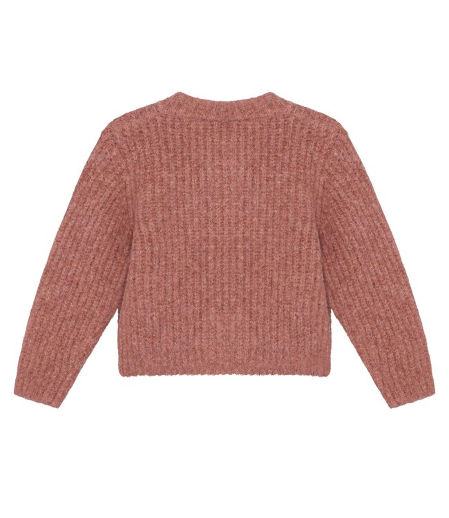 Enfant Enfant Knit Cardigan Burnt Rose