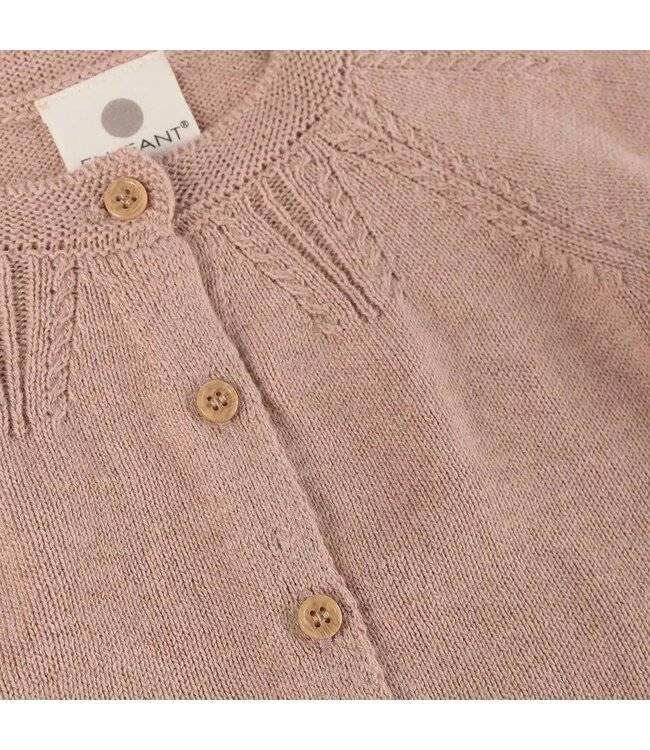 Enfant Enfant Knit Cardigan Pale Rose
