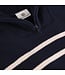 Enfant Enfant Mock Neck Zip Sweater Navy Striped
