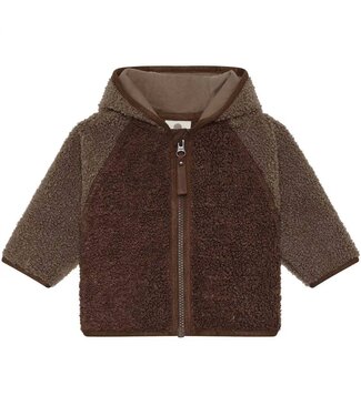 Enfant Enfant Teddy Jacket Brown