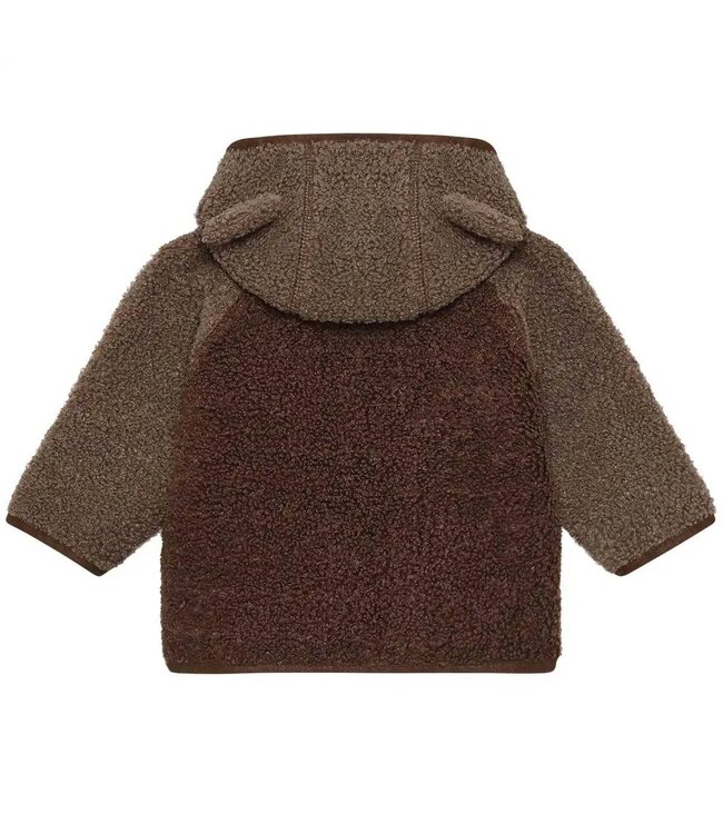 Enfant Enfant Teddy Jacket Brown