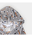 Petit Lem Petit Lem Plush Robe Slapstick Print Grey