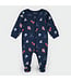 Petit Lem Petit Lem Sleeper Goal Getters Print Navy Blue