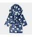 Petit Lem Petit Lem Plush Robe Polar Bear Print Dark Blue